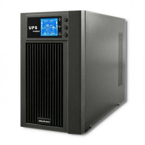 Περισσότερες πληροφορίες για "Qoltec Uninterruptible power supply On-line 3KVA 2.4kW LCD USB (Online/2000W)"