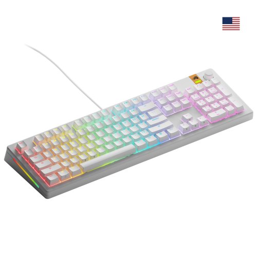 Περισσότερες πληροφορίες για "Glorious Gaming GMMK 3 HE 100% Prebuilt (Άσπρο/USB/RGB LED)"