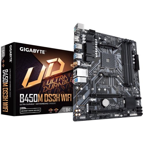 Περισσότερες πληροφορίες για "GIGABYTE B450M DS3H WIFI (rev. 1.5)"