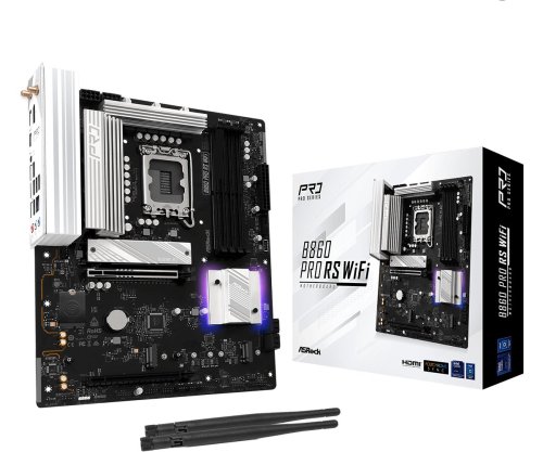 Περισσότερες πληροφορίες για "Asrock B860 Pro RS WiFi"