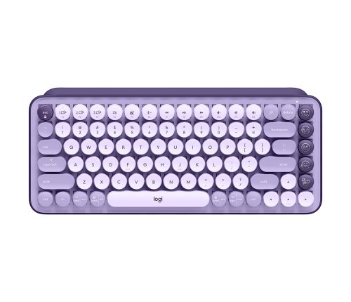 Περισσότερες πληροφορίες για "Logitech POP Keys (Πορφυρό/RF Wireless + Bluetooth)"