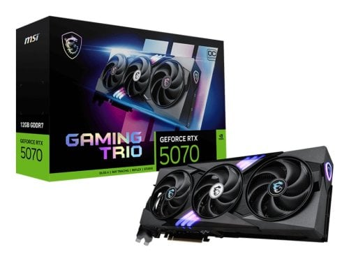 Περισσότερες πληροφορίες για "MSI GAMING GeForce RTX 5070 12G TRIO OC"