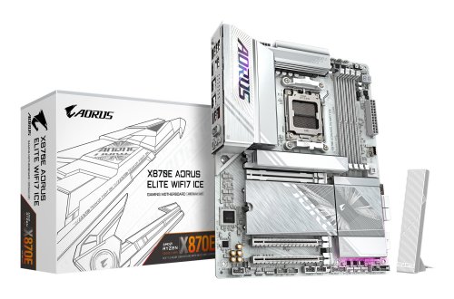 Περισσότερες πληροφορίες για "GIGABYTE X870E AORUS ELITE WIFI7 ICE"