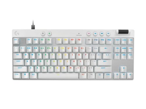 Περισσότερες πληροφορίες για "Logitech G PRO X TKL RAPID (Άσπρο/USB/RGB LED)"