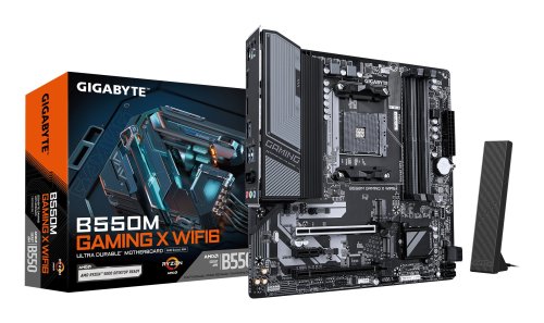 Περισσότερες πληροφορίες για "GIGABYTE B550M GAMING X WIFI6"