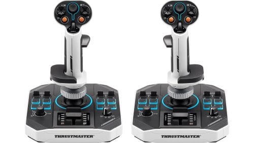 Περισσότερες πληροφορίες για "Thrustmaster Sol-R 2 HOSAS Space Sim Duo (Μαύρο, Άσπρο/Ενσύρματα)"