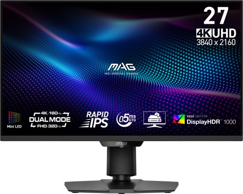 Περισσότερες πληροφορίες για "MSI MAG 274UPDFDE E16M (27"/4K Ultra HD)"