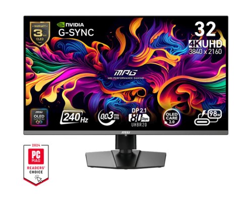 Περισσότερες πληροφορίες για "MSI MPG 322URX QD-OLED (31.5"/4K Ultra HD)"