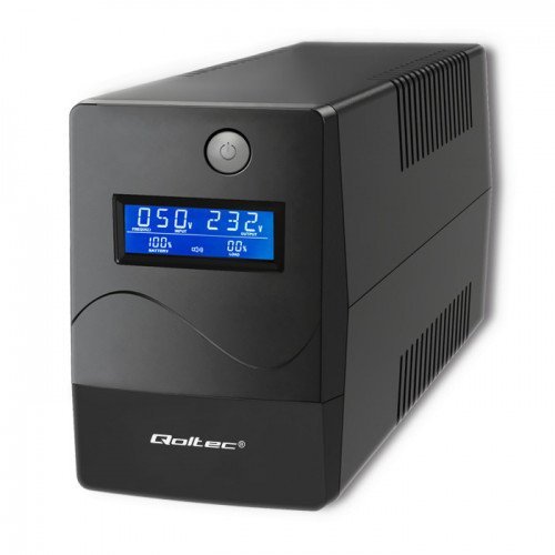 Περισσότερες πληροφορίες για "Qoltec 53980 UPS Monolith 1000VA 600W LCD USB RJ45 (Online/2000W)"