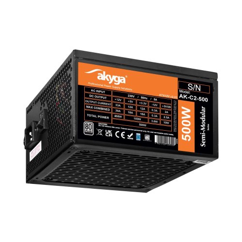 Περισσότερες πληροφορίες για "Akyga AK-C2-500 (468W)"