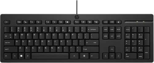 Περισσότερες πληροφορίες για "HP 125 Wired Keyboard (Bulk) (Μαύρο/USB)"