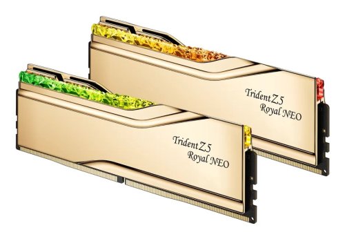 Περισσότερες πληροφορίες για "G.Skill Trident Z5 Royal Neo F5-6000J2636H32GX2-TR5NG (64 GB/DDR5)"