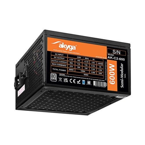 Περισσότερες πληροφορίες για "Akyga AK-C2-600 (600W)"