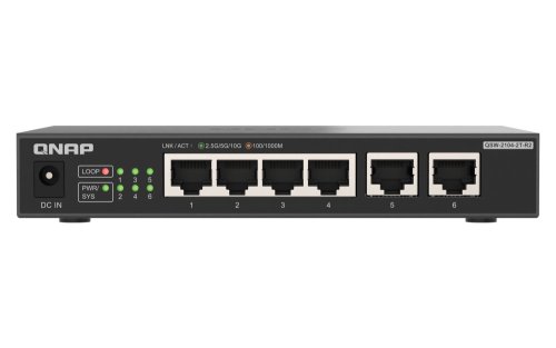 Περισσότερες πληροφορίες για "QNAP QSW-2104-2T-R2"