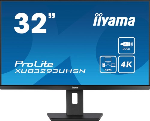 Περισσότερες πληροφορίες για "iiyama ProLite XUB3293UHSN-B5-STD (31.5"/4K Ultra HD)"