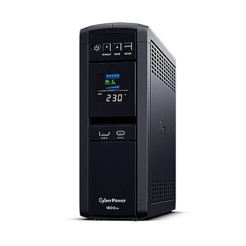 Περισσότερες πληροφορίες για "CyberPower CP1600EPFCLCD-UK (Line-Interactive/1000W)"