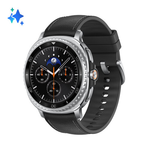 Περισσότερες πληροφορίες για "Samsung Galaxy Watch 8 Classic (46mm/Ασημί/Ανοξείδωτο ατσάλι)"