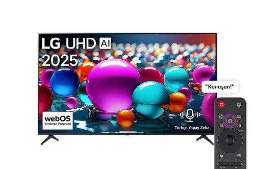 Περισσότερες πληροφορίες για "LG UHD AI 55UA85006LA"