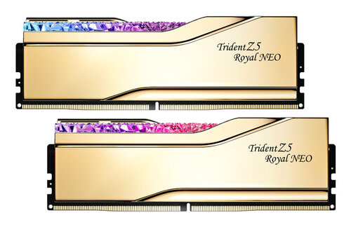 Περισσότερες πληροφορίες για "G.Skill Trident Z5 Royal Neo F5-6000J2636H16GX2-TR5NG (32 GB/DDR5)"