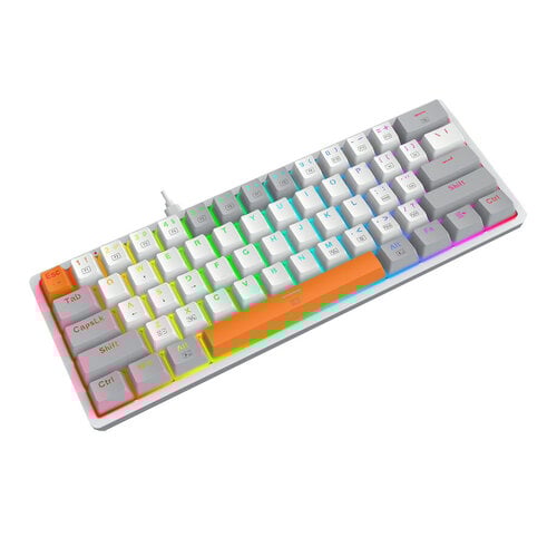 Περισσότερες πληροφορίες για "REDRAGON K642WGO-RGB Akali (Μαύρο/USB)"