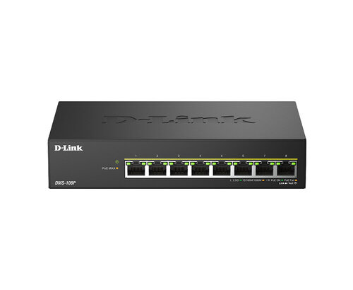 Περισσότερες πληροφορίες για "D-Link DMS-108P/E"