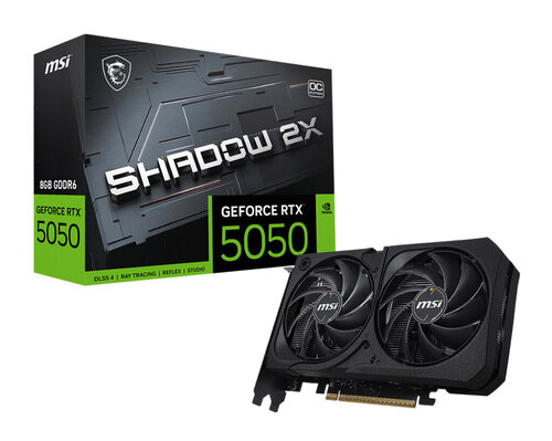 Περισσότερες πληροφορίες για "MSI GeForce RTX 5050 8G SHADOW 2X OC"