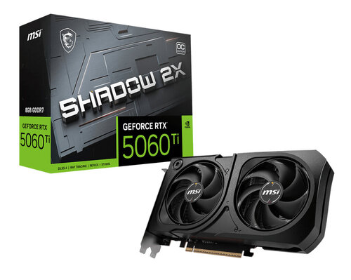 Περισσότερες πληροφορίες για "MSI GEFORCE RTX 5060 TI 8G SHADOW 2X OC PLUS"