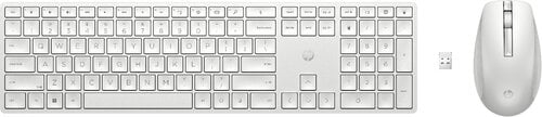 Περισσότερες πληροφορίες για "HP 650 WRLS KB/MSE COMBO WHT FR (Άσπρο/RF Wireless)"