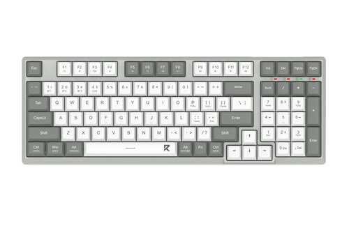 Περισσότερες πληροφορίες για "REDRAGON BK-7111 (Γκρι/RF Ασύρματο + USB)"