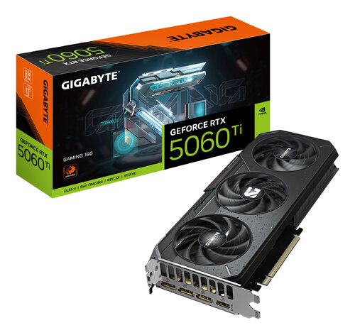 Περισσότερες πληροφορίες για "GIGABYTE GeForce RTX 5060 Ti GAMING 16G"