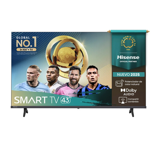 Περισσότερες πληροφορίες για "Hisense 43A4NV"
