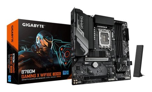 Περισσότερες πληροφορίες για "GIGABYTE B760M GAMING X WIFI6E GEN5"