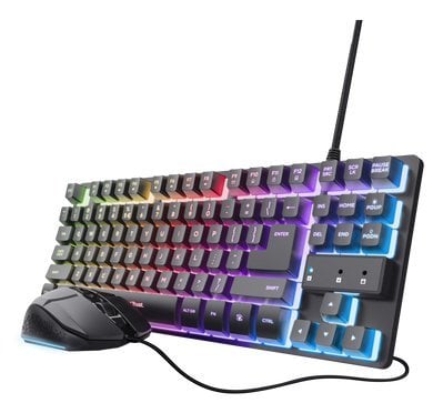 Περισσότερες πληροφορίες για "Trust GXT 798 (Μαύρο/USB/RGB LED)"