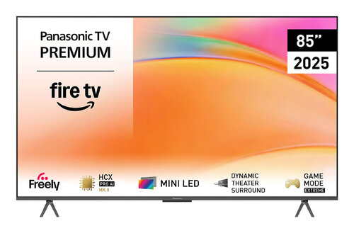 Περισσότερες πληροφορίες για "Panasonic TV-85W95BEG"