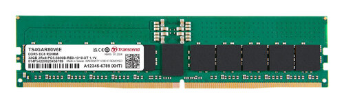 Περισσότερες πληροφορίες για "Transcend TS4GAR80V6E (32 GB/DDR5/5600MHz)"