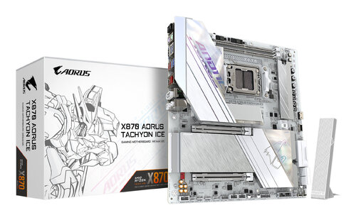 Περισσότερες πληροφορίες για "GIGABYTE X870 AORUS TACHYON ICE"