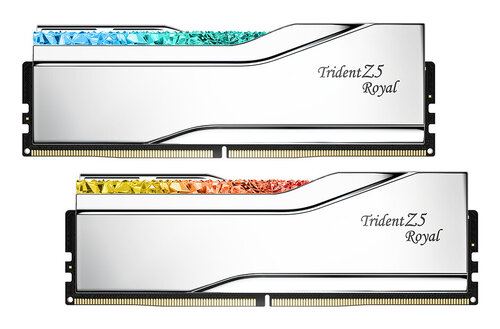 Περισσότερες πληροφορίες για "G.Skill Trident Z5 Royal Neo D548GB 8000-40 TZ5 Silver sr GSK F5-8000J4048E24GX2-TR5S (32 GB/DDR5)"