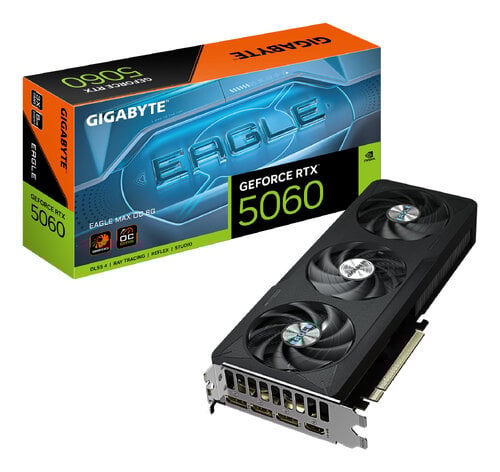 Περισσότερες πληροφορίες για "GIGABYTE GeForce RTX 5060 EAGLE MAX OC 8G"