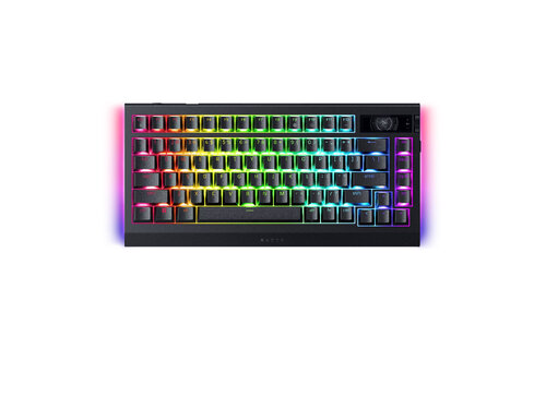 Περισσότερες πληροφορίες για "Razer BlackWidow V4 Pro (Μαύρο/USB + Bluetooth/RGB LED)"