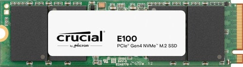 Περισσότερες πληροφορίες για "Crucial E100 (2 TB GB/PCI Express 4.0)"