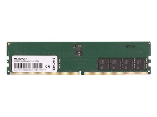 Περισσότερες πληροφορίες για "2-Power 2P-N02931-001 (32 GB/DDR5/4800MHz)"