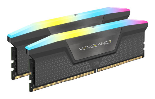 Περισσότερες πληροφορίες για "Corsair Vengeance RGB CMH96GX5M2E6000Z36 (96 GB/DDR5)"