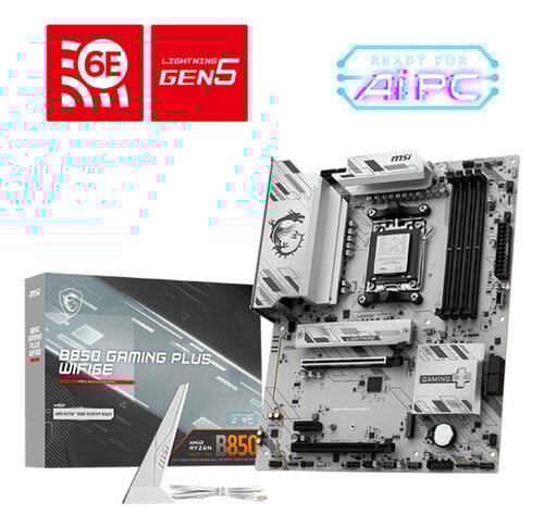 Περισσότερες πληροφορίες για "MSI B850 GAMING PLUS WIFI6E"