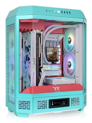 Περισσότερες πληροφορίες για "Thermaltake The Tower 600 (Midi Tower/Χρώμα δυόσμου)"