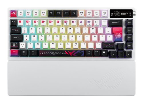 Περισσότερες πληροφορίες για "ASUS ROG Azoth X (Άσπρο/USB + RF Wireless + Bluetooth/RGB LED)"