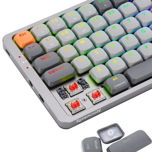 Περισσότερες πληροφορίες για "REDRAGON K652GG-RGB-PRO Azure (Άσπρο/USB)"