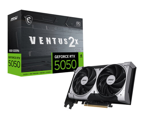 Περισσότερες πληροφορίες για "MSI GEFORCE RTX 5050 8G VENTUS 2X OC"
