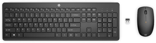 Περισσότερες πληροφορίες για "HP 235 WIRELESS MOUSE AND KEYBOARD COMBO (Μαύρο/RF Wireless)"