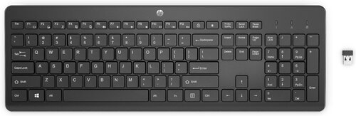 Περισσότερες πληροφορίες για "HP 230 WL BLK KBD US (Μαύρο/RF Wireless)"