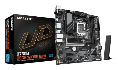 Περισσότερες πληροφορίες για "GIGABYTE B760M DS3H WIFI6E GEN5"